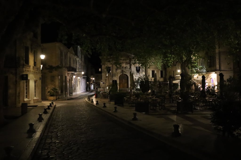 Avignon city center, France