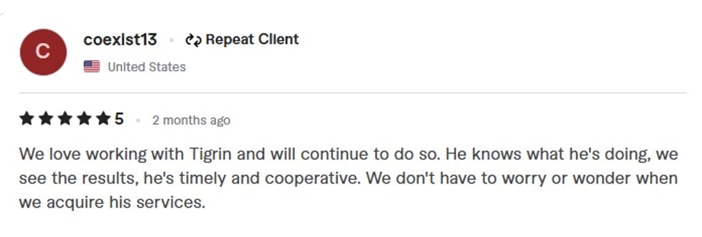 SEO Specialist Freelancer London