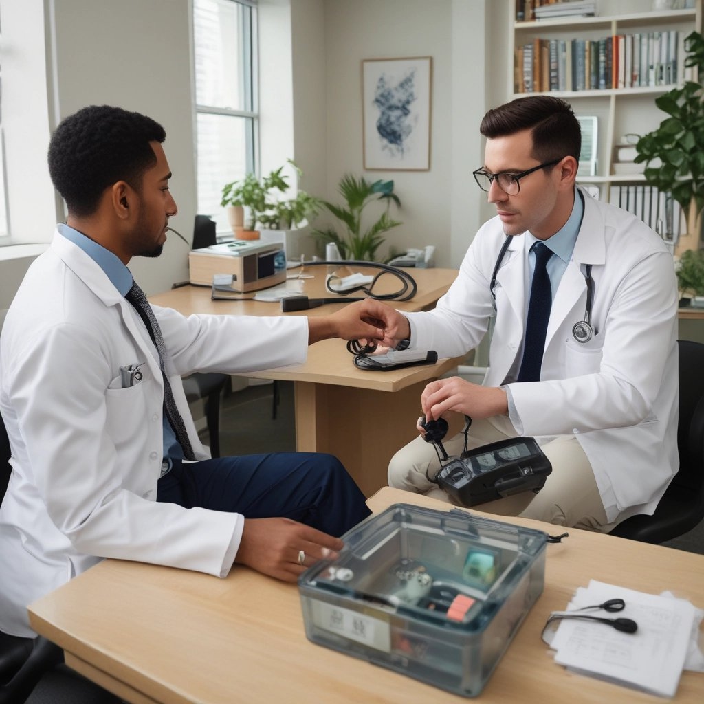 Blood pressure check up