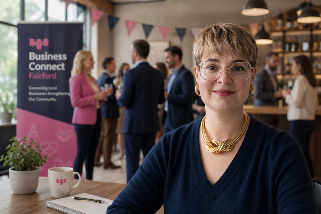 An image of Molly Fry, who built the website and social media channels