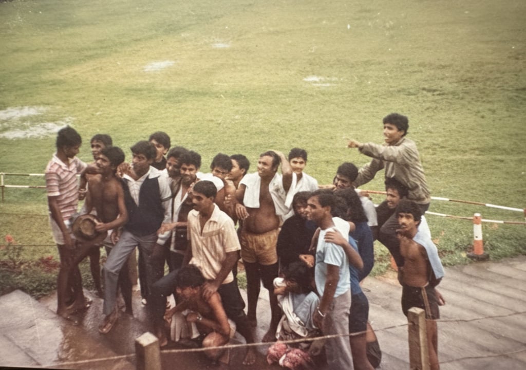A group of YCS Part Timers from Colombo, Negombo and Gampaha at Raddoluwa at a training camp