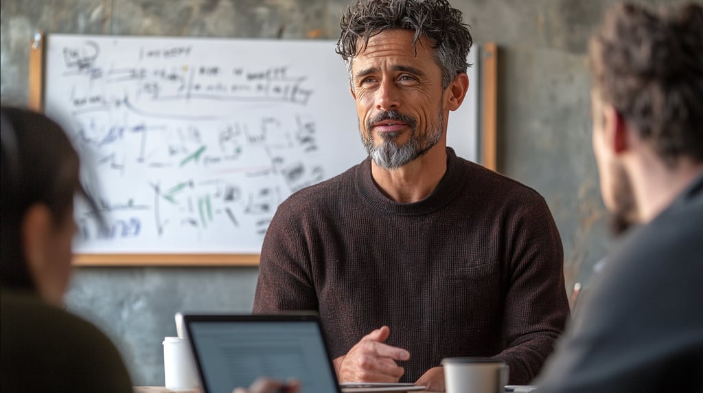 Atlas explaining the importance of choosing a clear personal brand niche to entrepreneurs