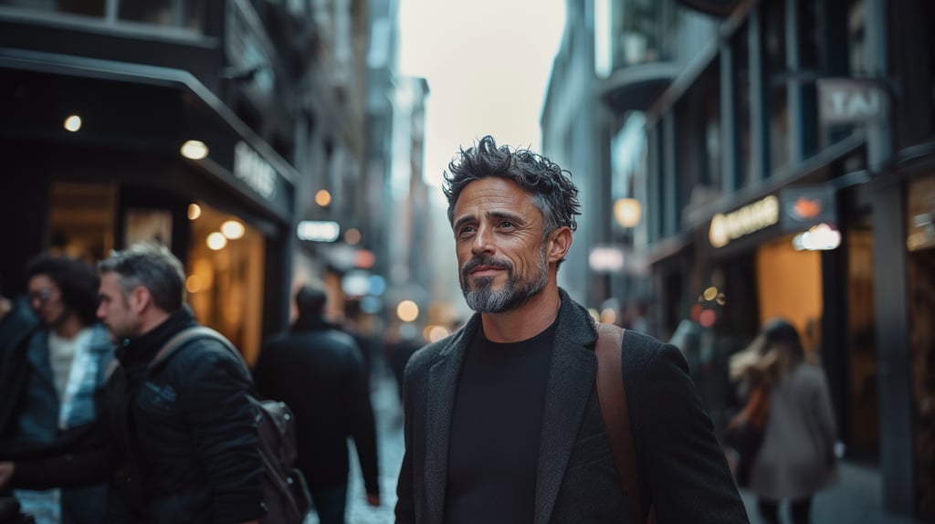 Atlas mapping out a personal brand framework on a whiteboard.