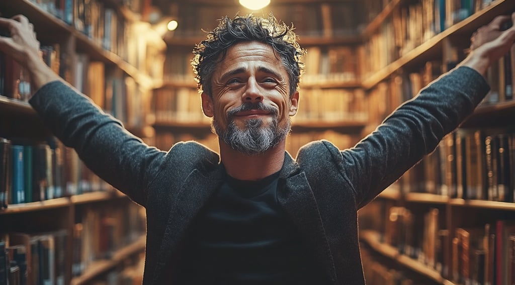 Author building an audience while books and opportunities grow around them