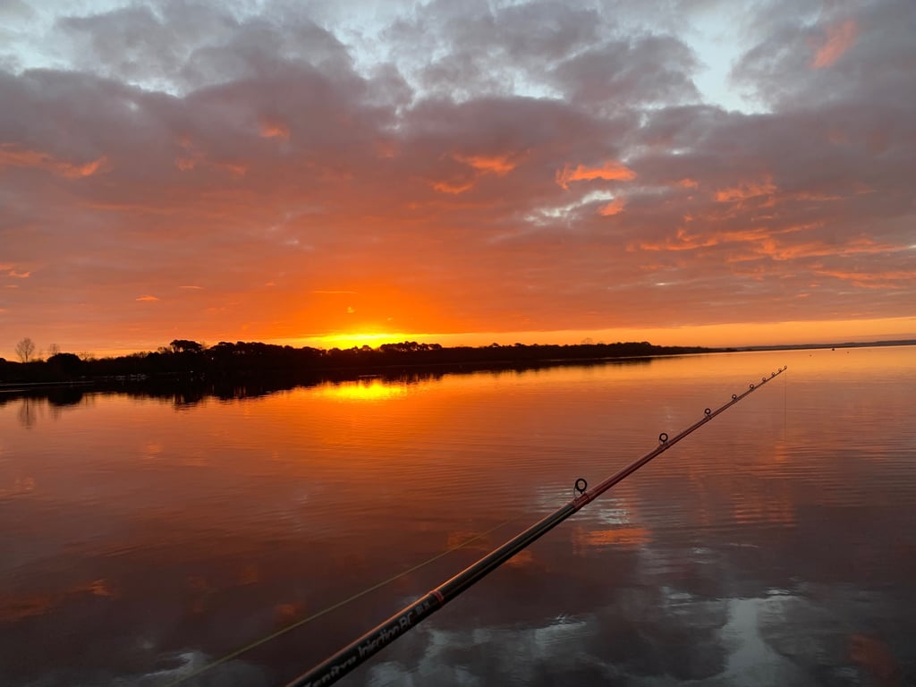 pêche sur les lacs landais