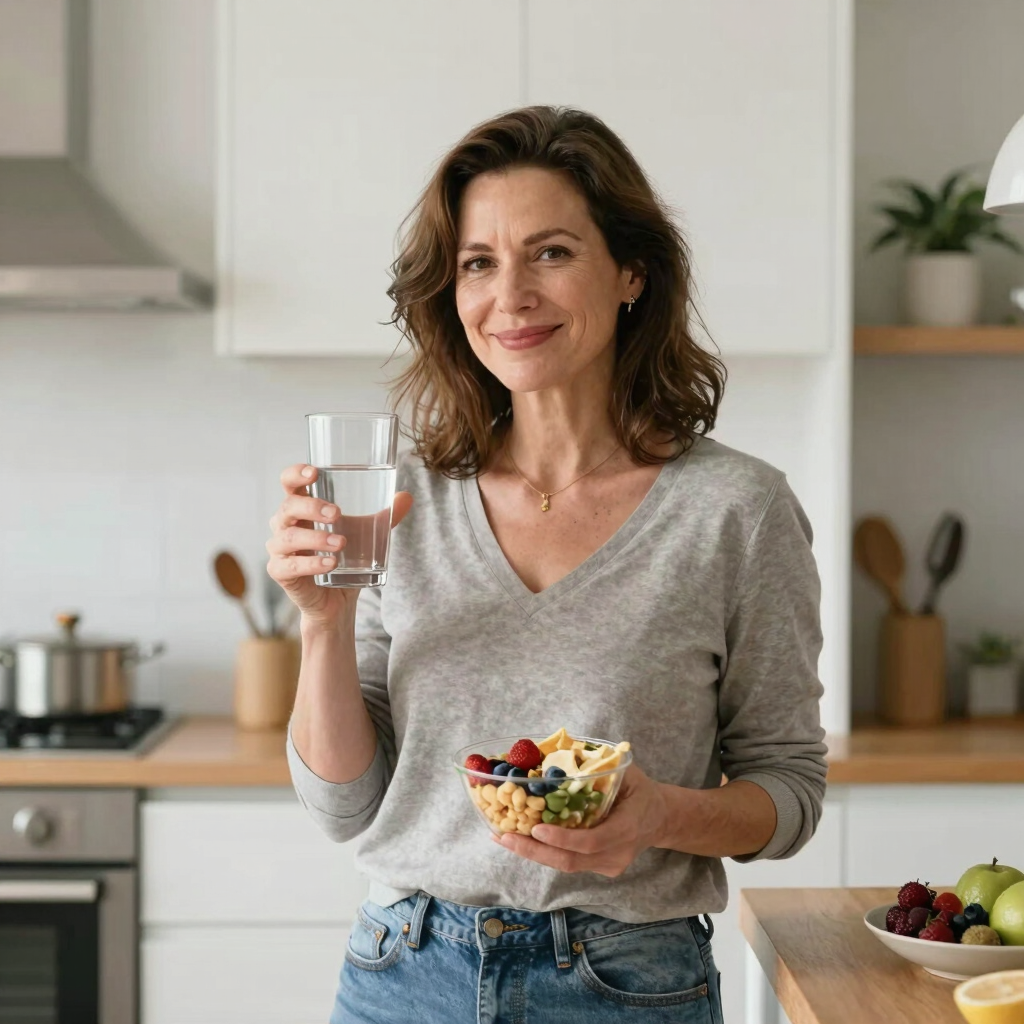 American woman making small changes for weight loss with simple daily habits and Yucca Health GLP-1