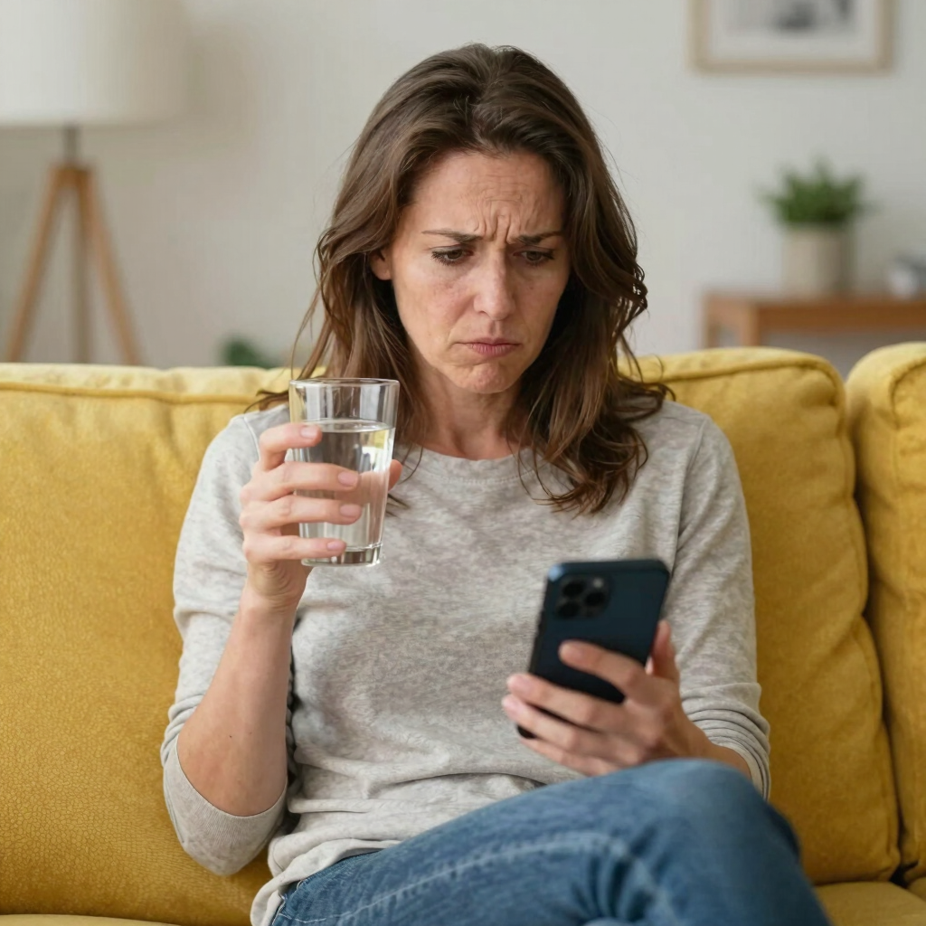 Woman managing semaglutide side effects with Yucca Health physician support and guidance