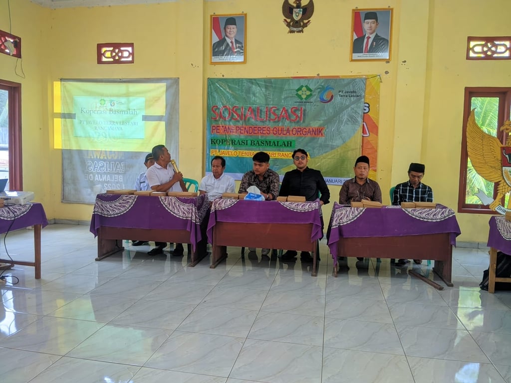 Organic Coconut Sap Tappers Socialization Event by PT Javelo Terra Lestari in Central Java