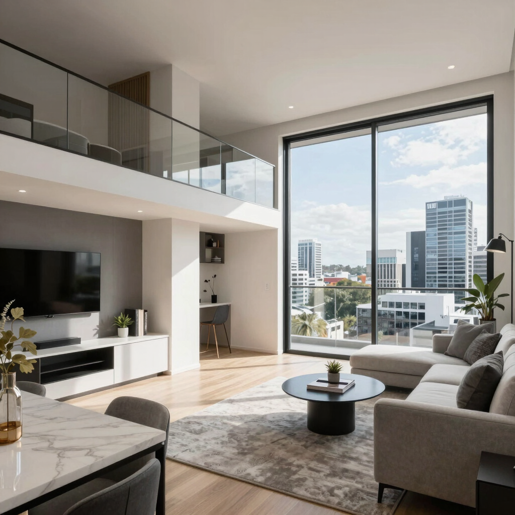 a person sitting on a bench overlooking the city