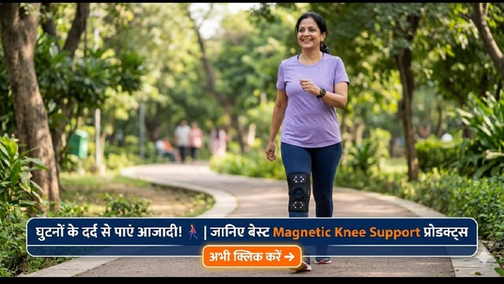 घुटनों के दर्द के लिए बेस्ट Magnetic Knee Support प्रोडक्ट