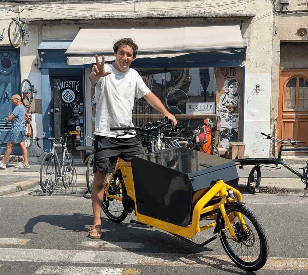 Le p'tit serrurier à vélo