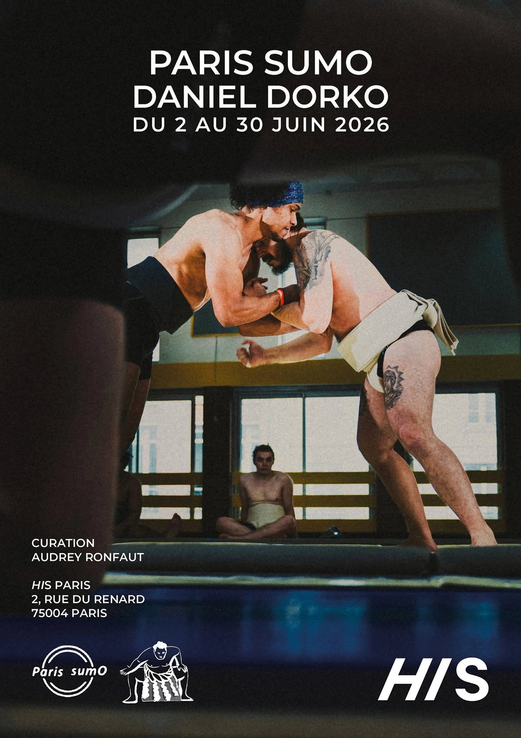 Paris Sumo - Daniel Dorko. Du 2 au 30 juin 2026 à HIS Paris, 2, rue du renard 75004 Paris