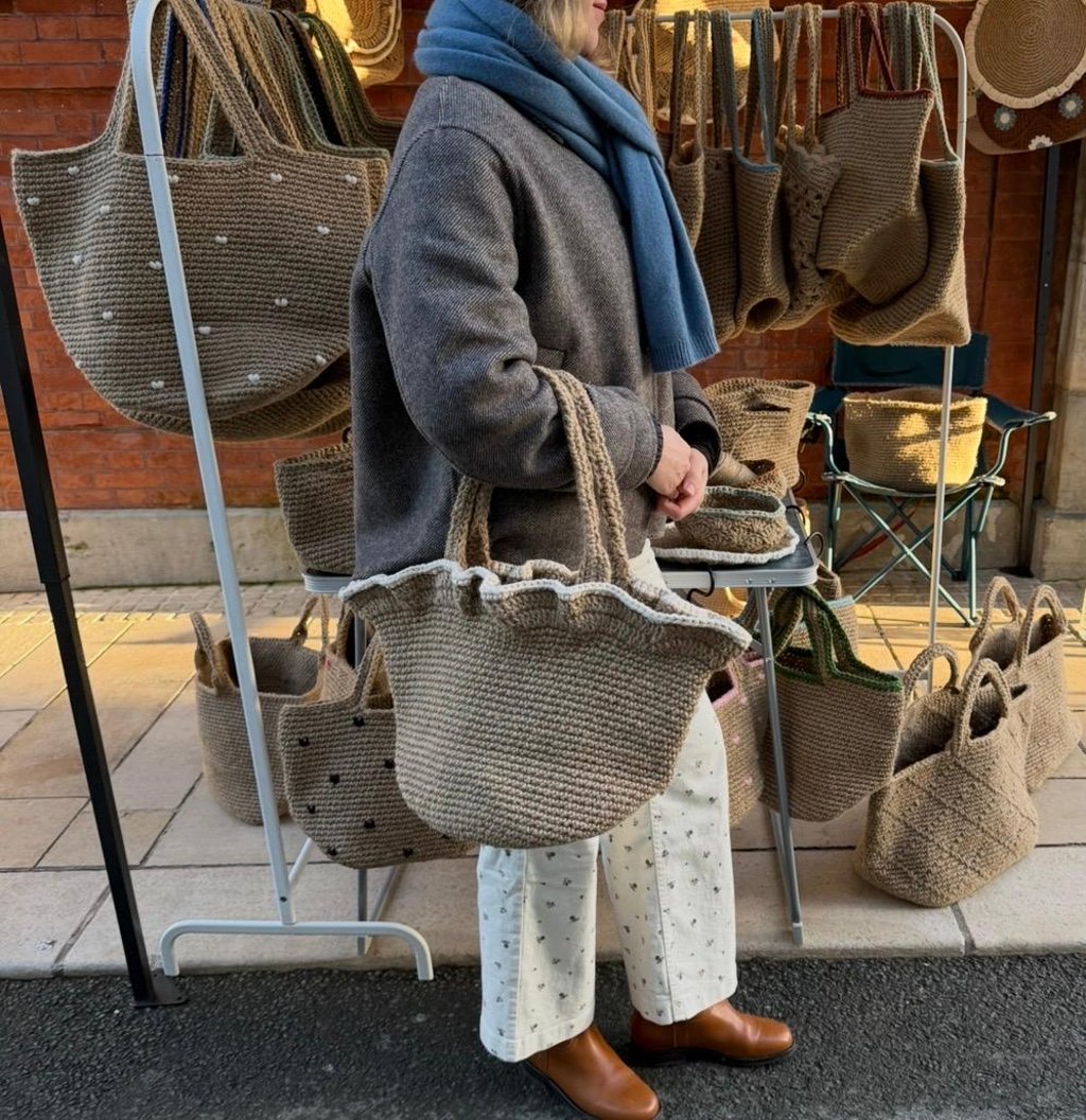 Sac Cabas en jute Torba Biarritz