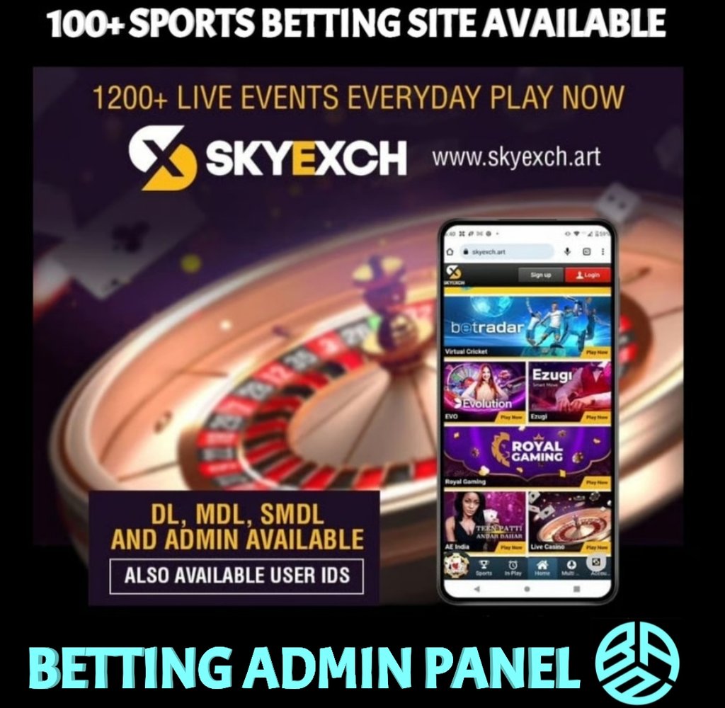 India's No. 1 Betting Solution Provider: Get 100+ Master & Admin IDs on Rental and Sharing Basis at