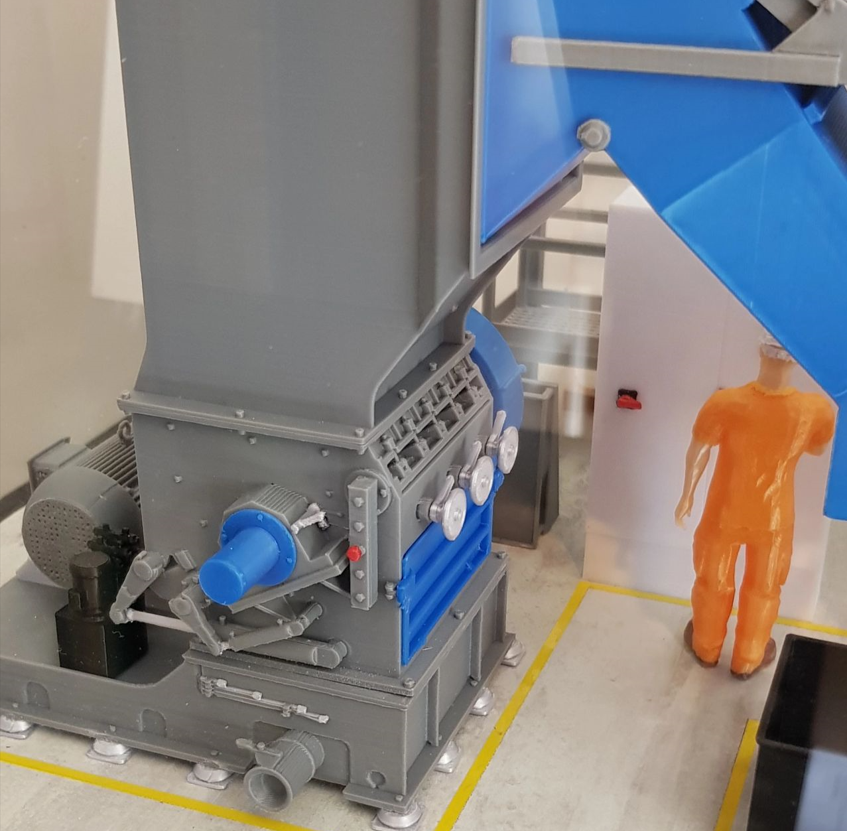 technical model figurine details GSH ZERMA shredder