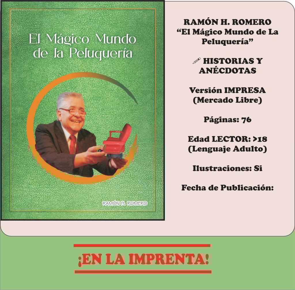 Tapa Libro "El Mágico Mundo de La Peluquería"