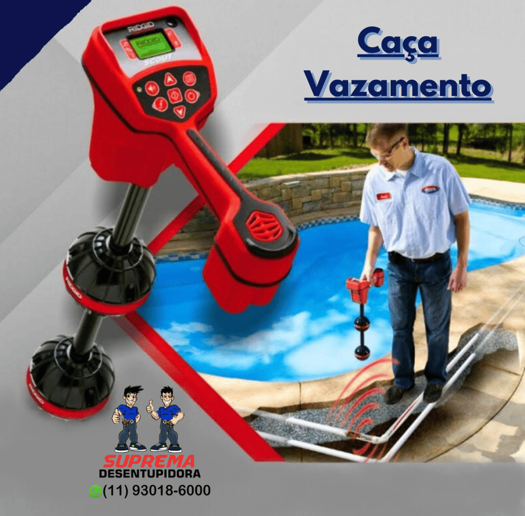 caça vazamento
