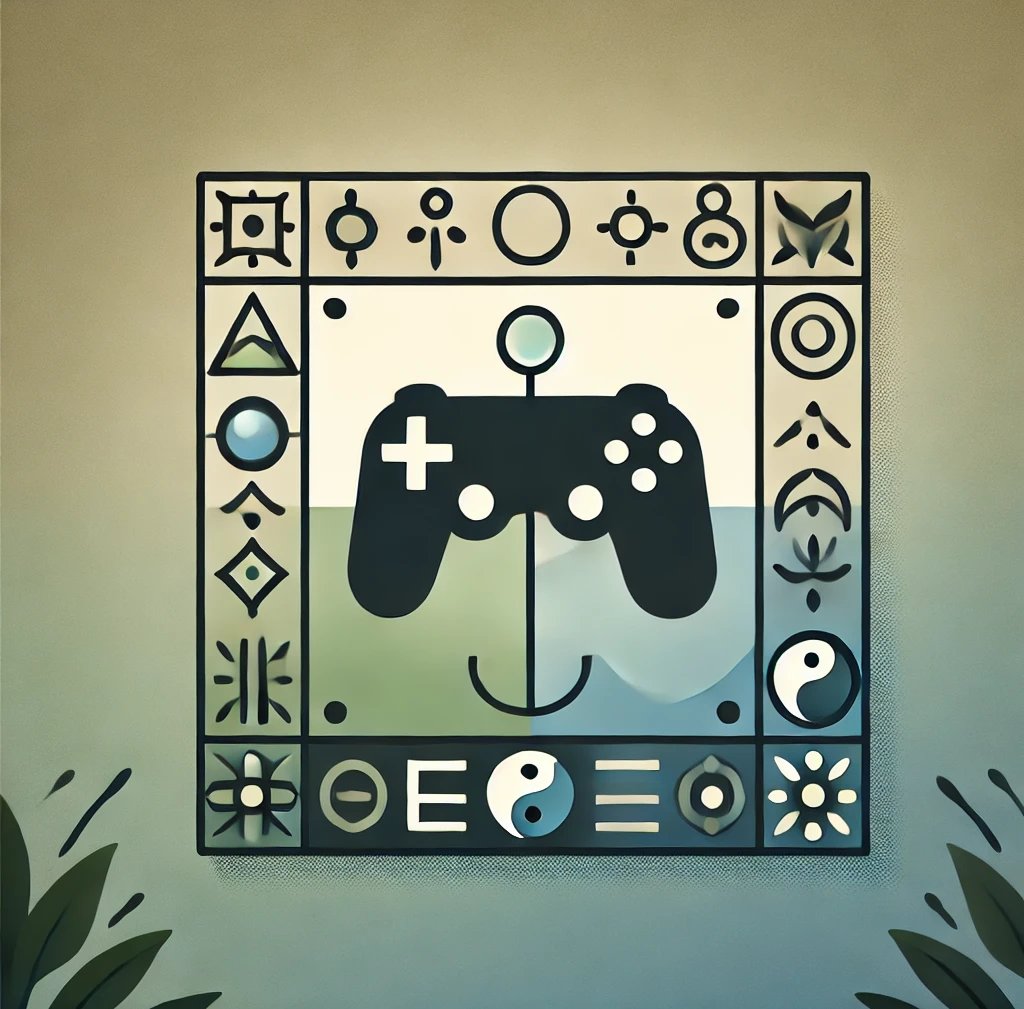 a video game controller with a video game controller