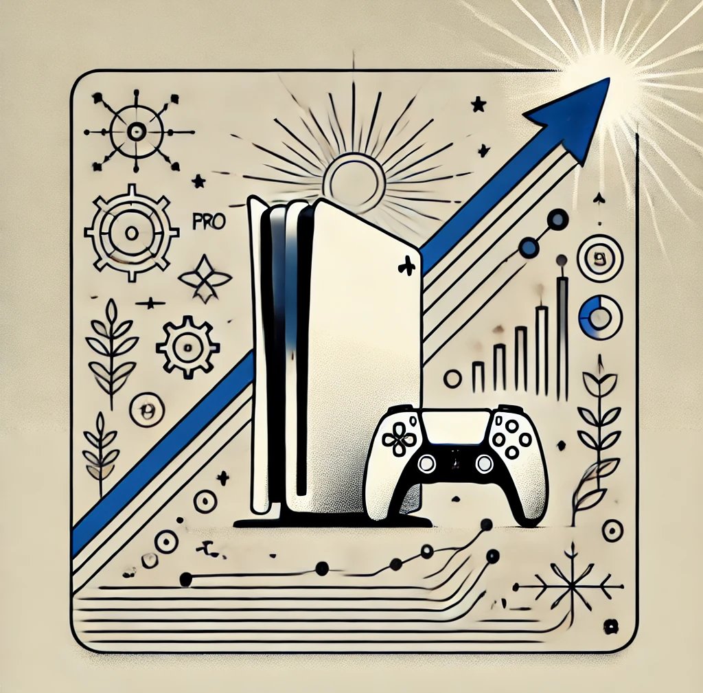 a video game console with a video game controller