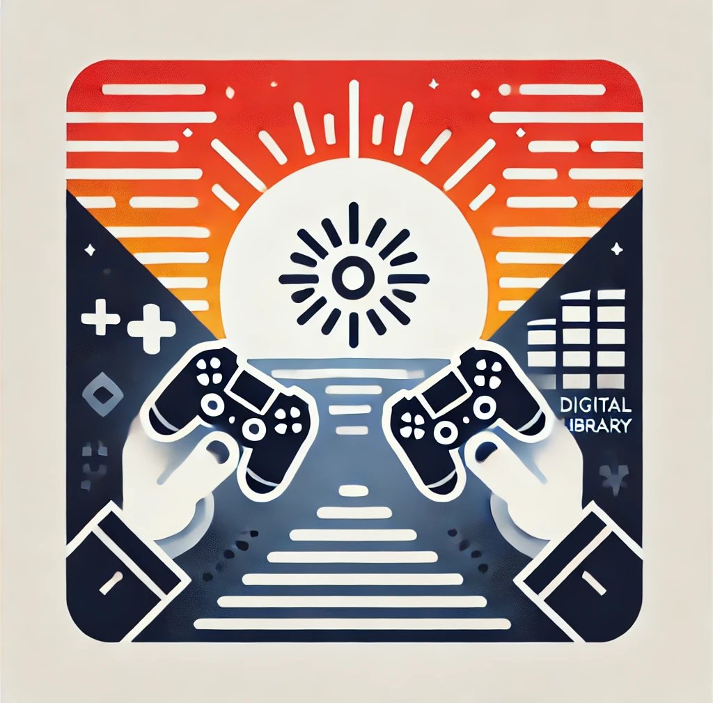 two hands holding two video game controllers