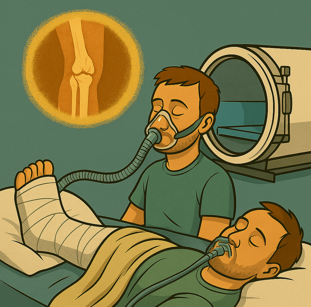 Cuando el hueso se niega a sanar, la Oxigenoterapia Hiperbárica ofrece una segunda oportunidad: