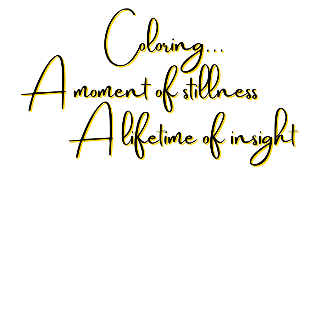 Quote about coloring paradise Bird Booklets 