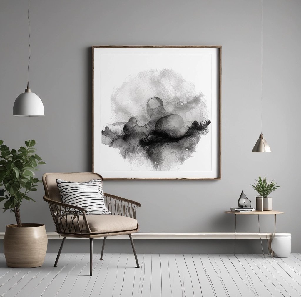 Bright living room with modern inventory