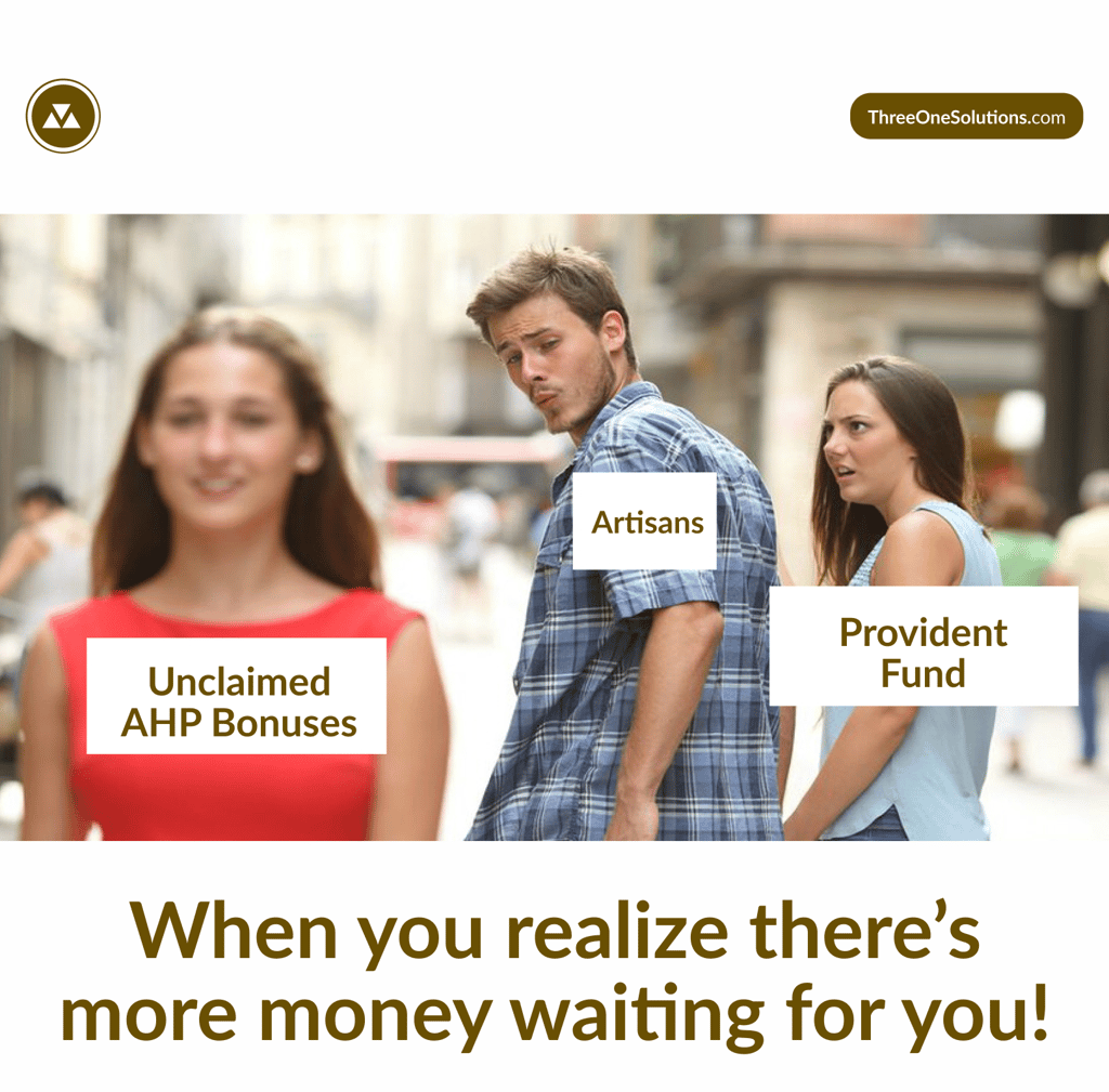 When you realize there’s more money waiting for you!
