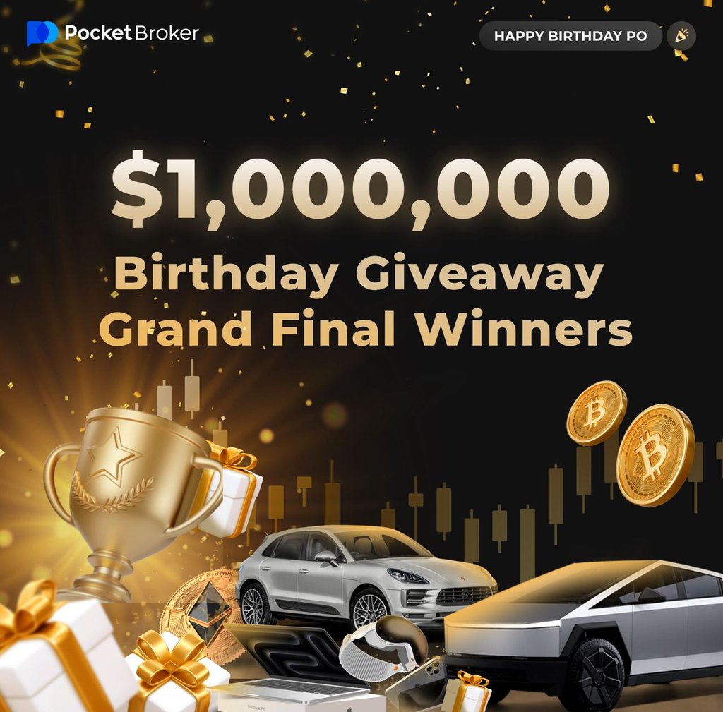 The results of the Grand Final of our $1,000,000 Birthday Giveaway are in!