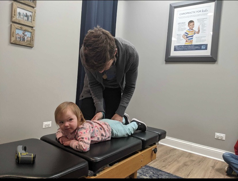 Child adjustment for gut issues. Pediatric chiropractic in Franklin TN for gut health