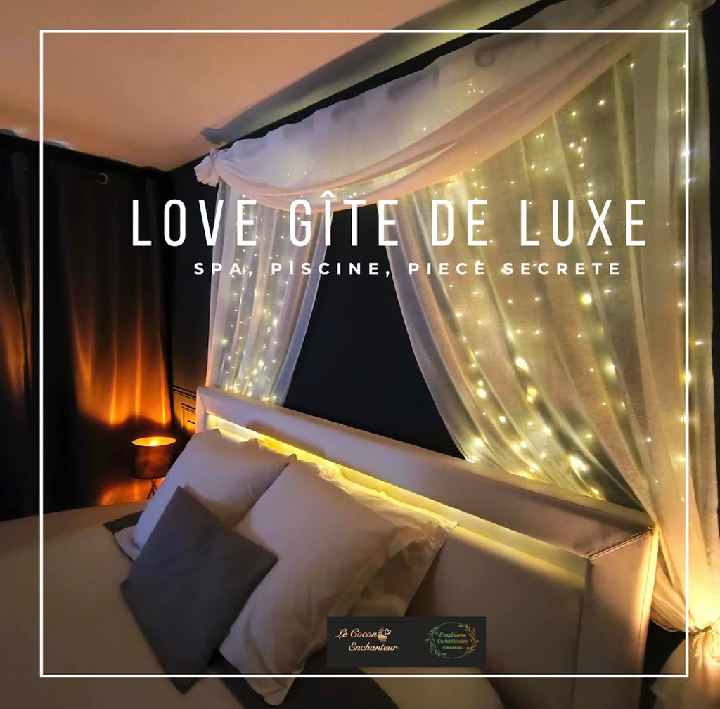 le lit de la love room en ille et vilaine, parmi les mieux notés