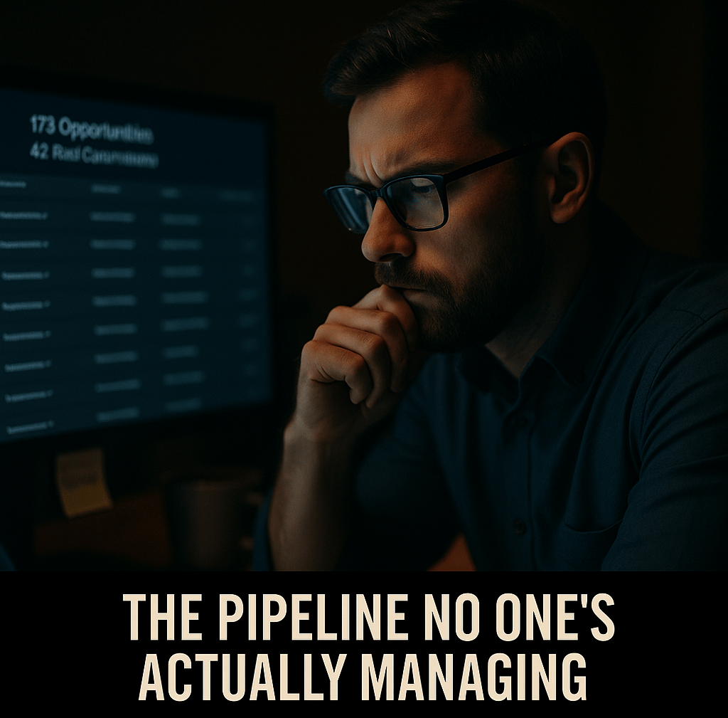 a man in glasses and a black shirt is looking at a computer screen