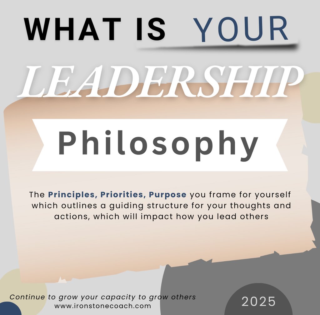 ironstone coach leadership philosophy