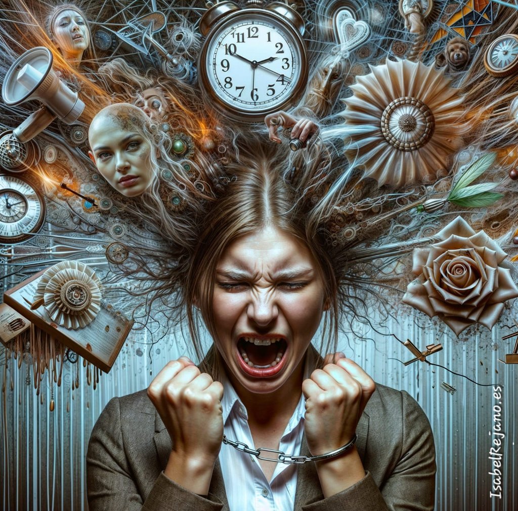 mujer frustrada - frustración