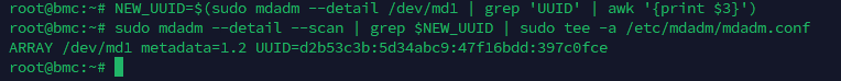 NEW_UUID save raid