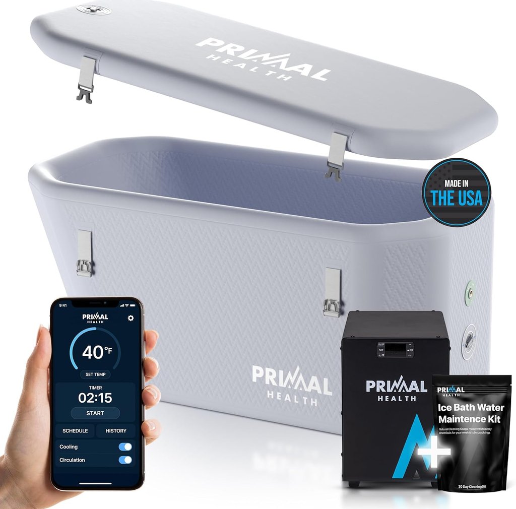 Cold Plunge Tub with Water Chiller