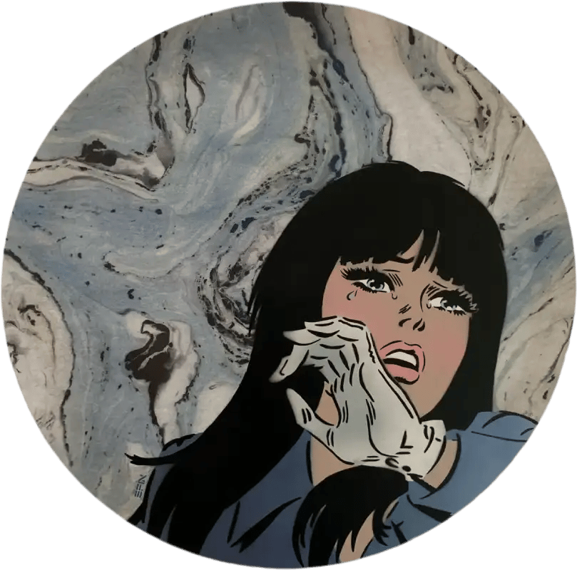 Efin round womans portrait 