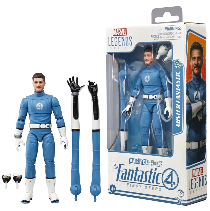 The Fantastic Four: First Steps Marvel Legends Series Mister Fantastic 6-Inch Action Figure