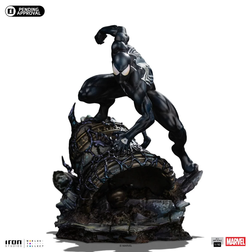 Spider-Man Black Suit Battle Diorama Series 1:10 Art Scale Limited Edition Statue