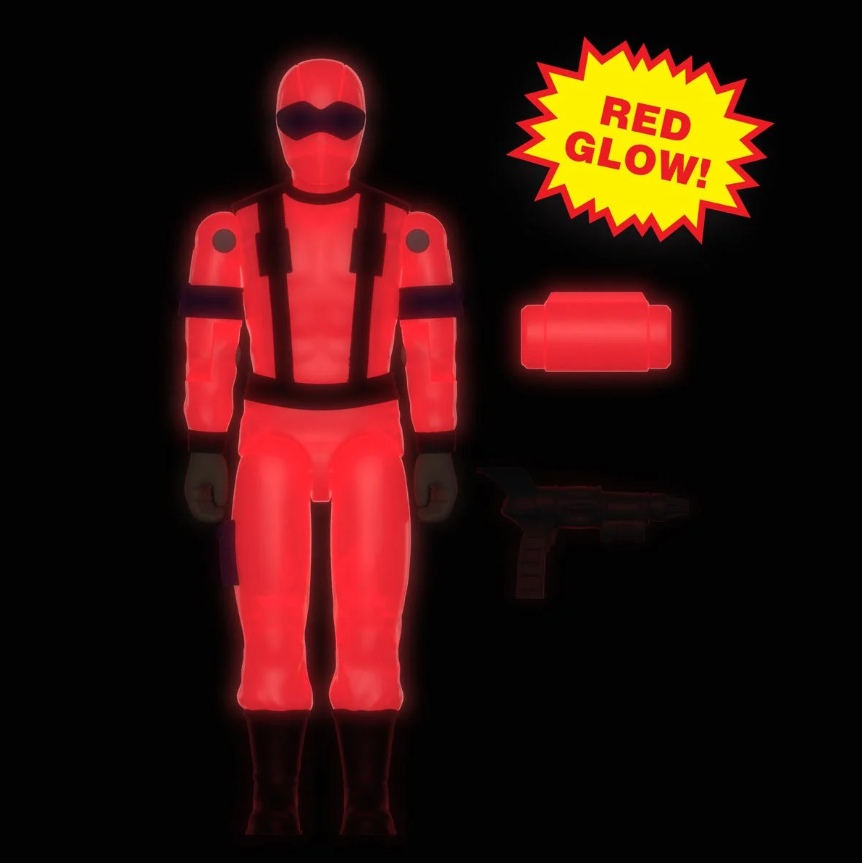 G.I. Joe Arctic Snake Eyes (Red Glow, Crystal Poison) 3 3/4-Inch ReAction+ Figure