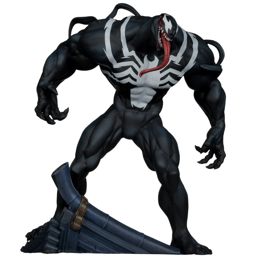 Marvel Rivals Wave 1 Venom 1:6 Scale Posed Figure with Scene and Comic