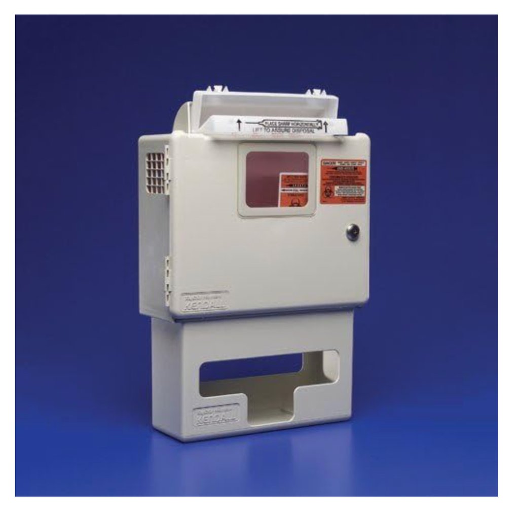 Sharps 5 Qt Container W/Glove Box