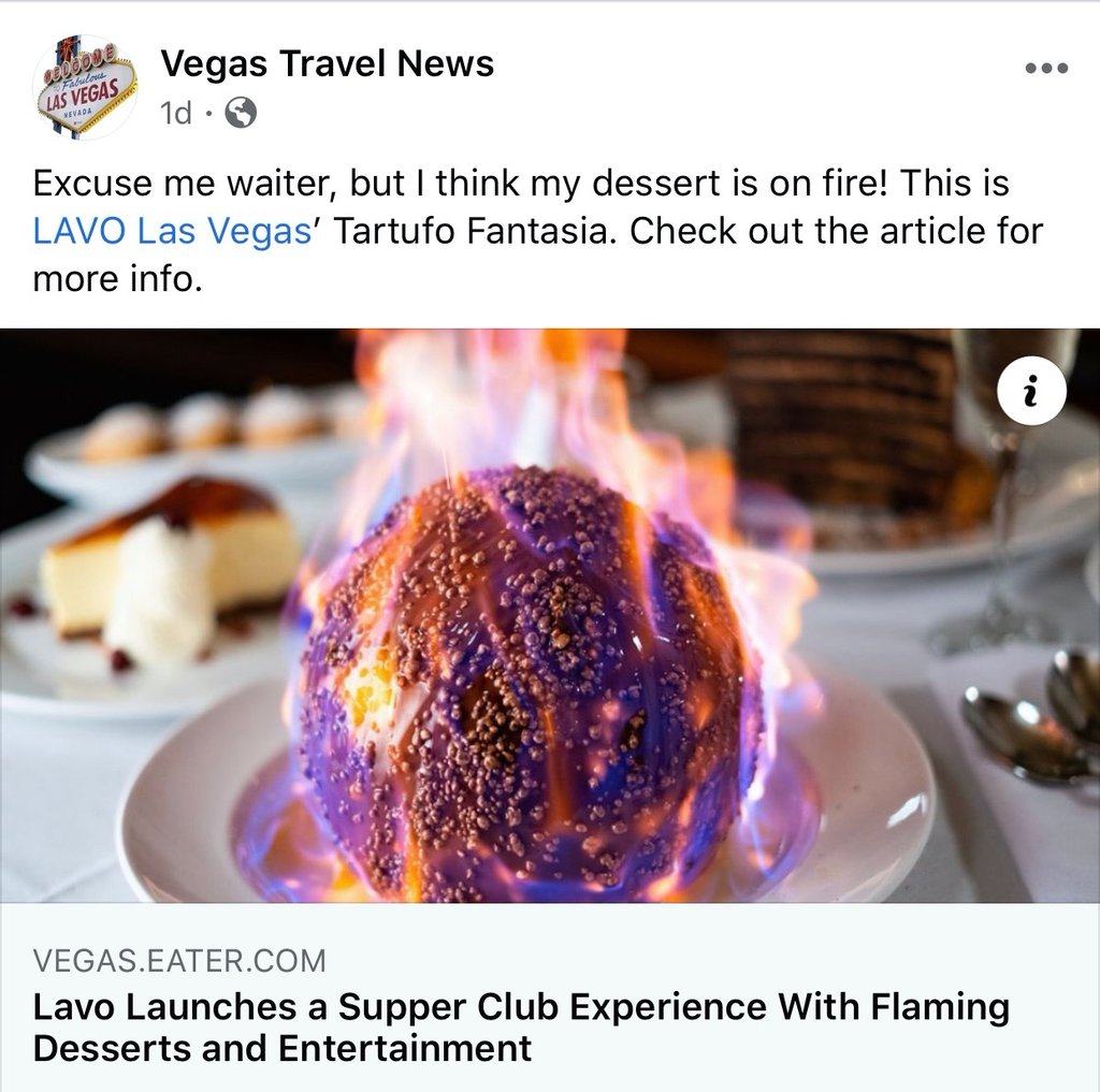 one of the most insta worthy desserts in Las Vegas 