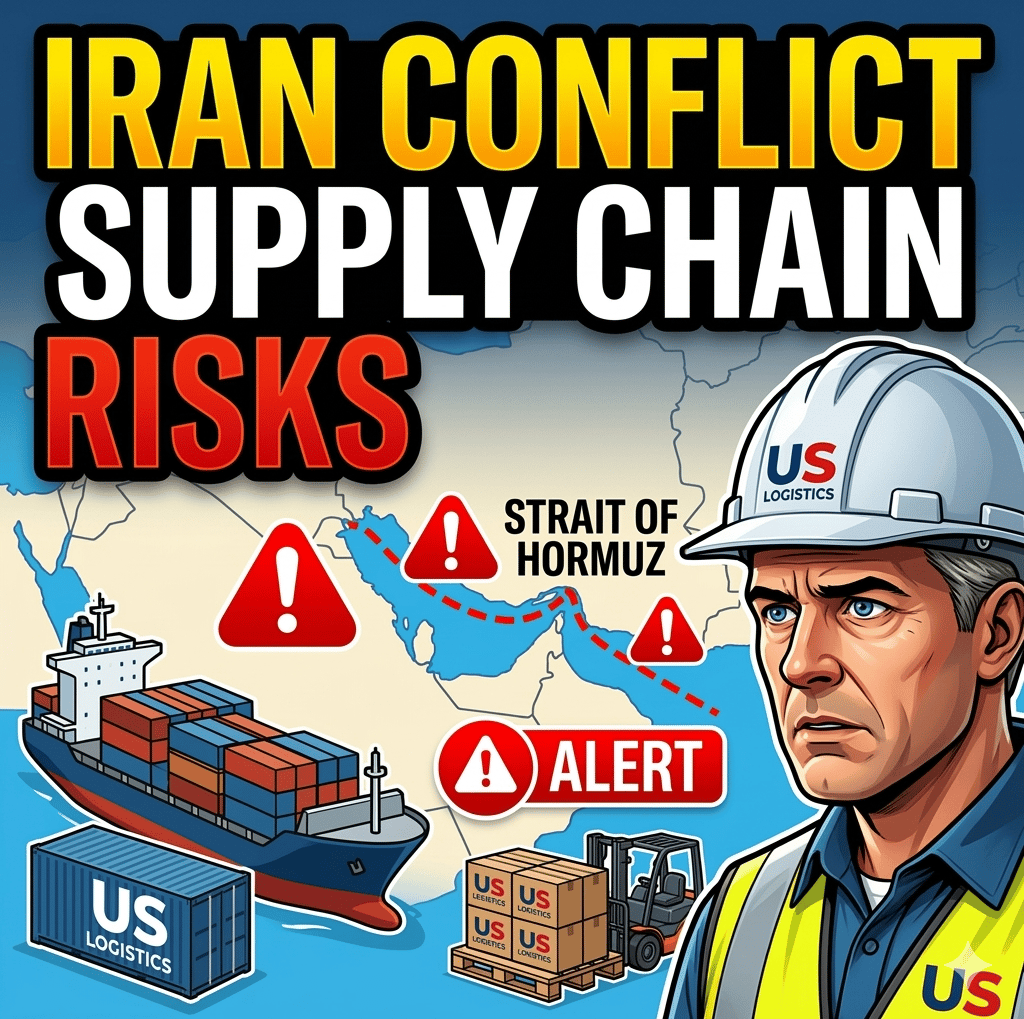 Global logistics and Iran conflict in Middle East 