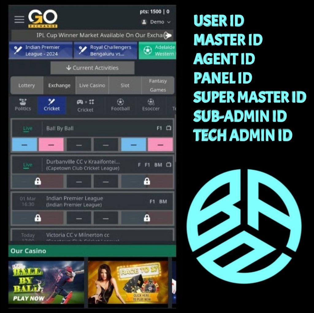 Goexch9 Betting ID: Master और Admin ID के साथ अपना भरोसेमंद बिजनेस शुरू करें