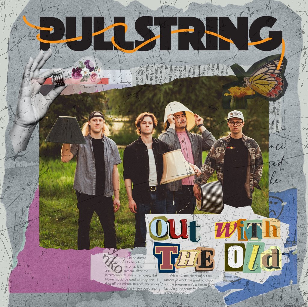 Out With The Old album artwork by rock band Pullstring