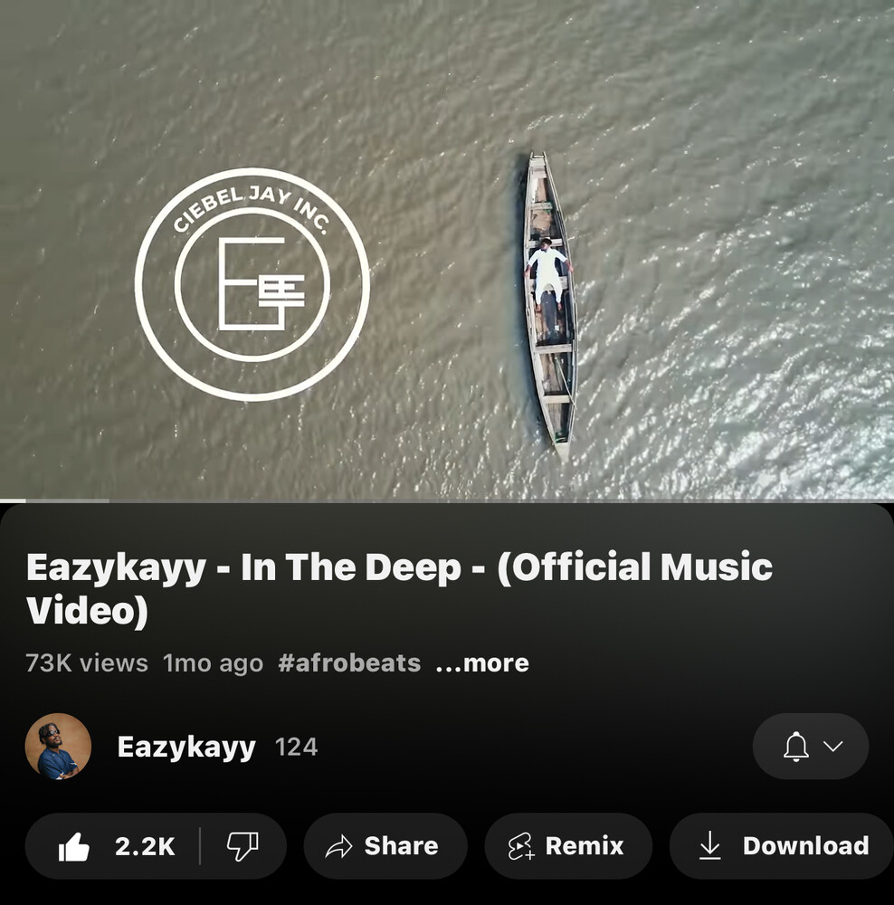EAZYKAYY - IN THE DEEP OFFICIAL MUSIC VIDEO