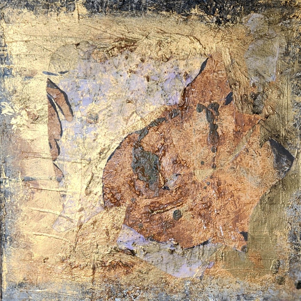 cuadro abstracto de Eva Mas artista emergente