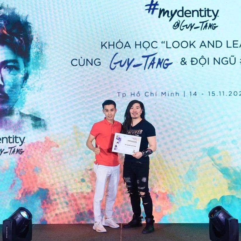 Chứng chỉ MyIdentity của Guy Tang