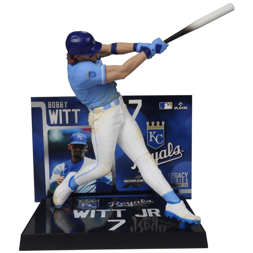 MLB SportsPicks Kansas City Royals Bobby Witt Jr. 7-Inch Posed Figure